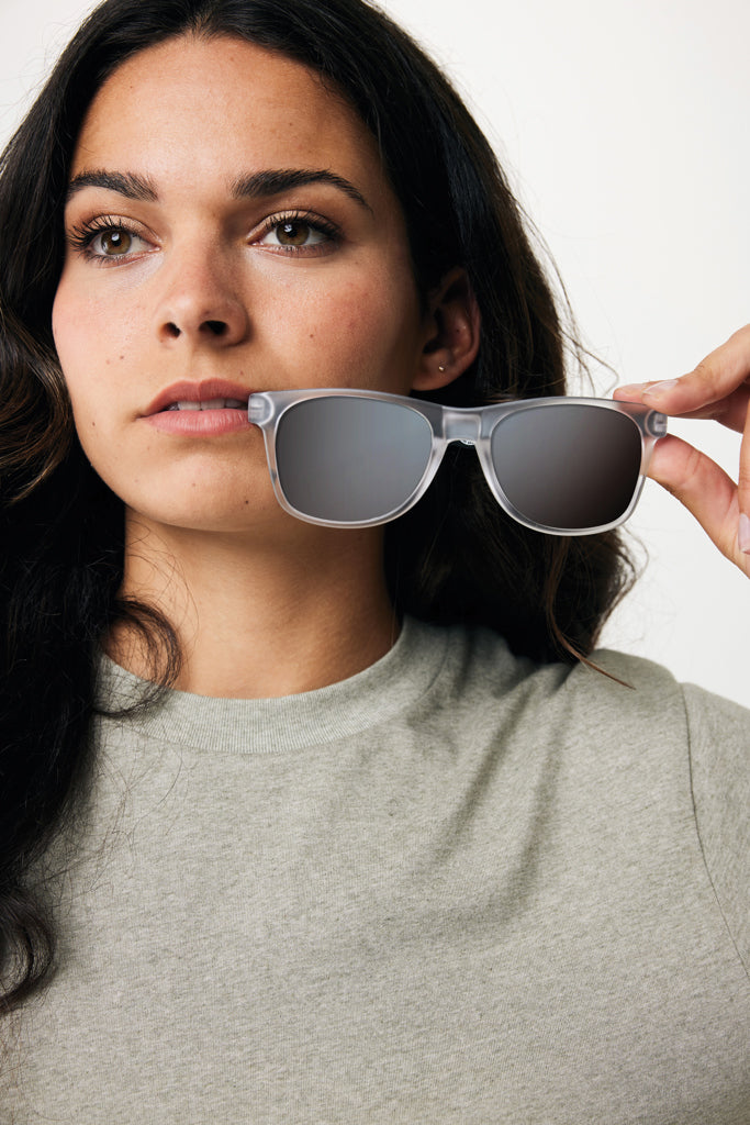 Load image into Gallery viewer, Gleam RCS recycled PC mirror lens sunglasses - Custom Wood Designs