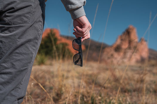 RCS recycled PP plastic sunglasses - Custom Wood Designs