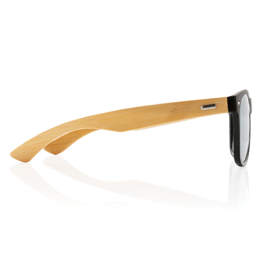 Bamboo and RCS recycled plastic sunglasses - Custom Wood Designs