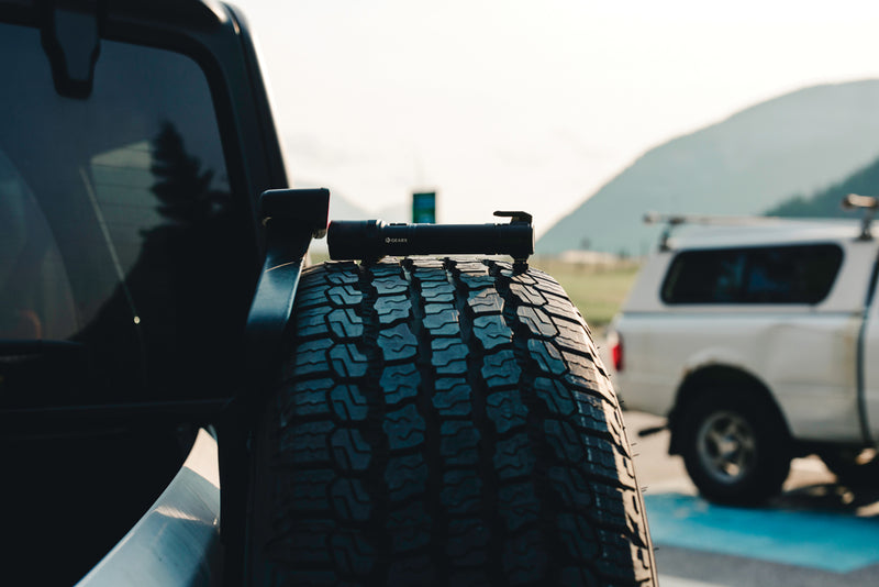 Load image into Gallery viewer, GearX Gear X RCS recycled aluminum high-performance car torch featuring a durable metal body and ergonomic design for automotive use.