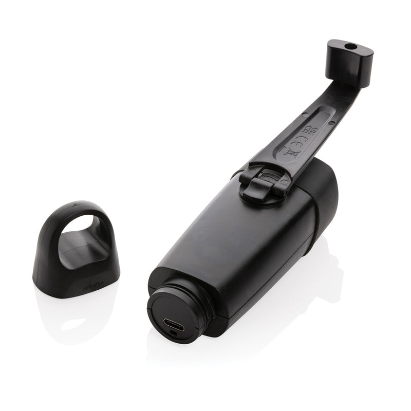Load image into Gallery viewer, Lightwave RCS rplastic USB-rechargeable torch with crank - Custom Wood Designs