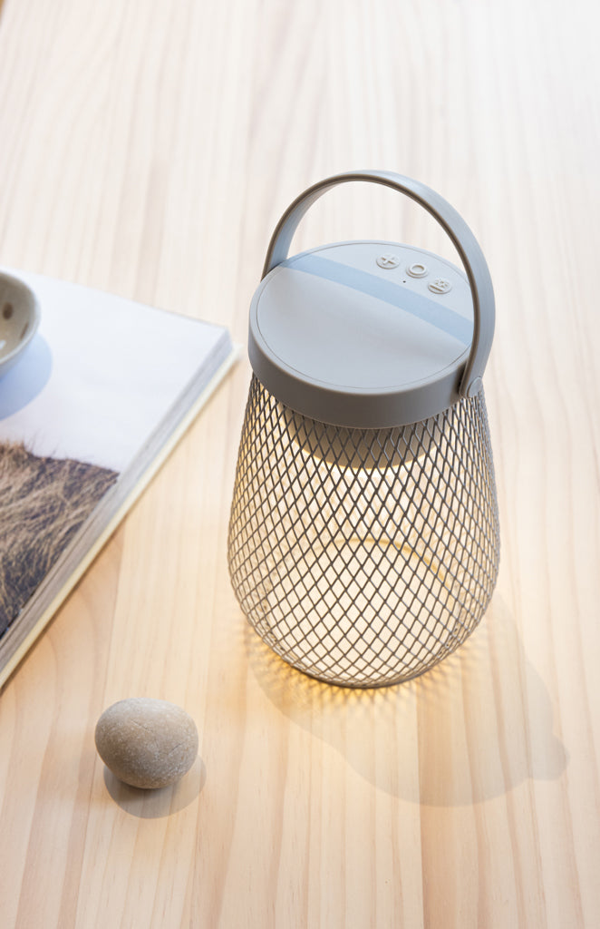 Load image into Gallery viewer, Aurora RCS recycled plastic USB re-chargeable table lamp - Custom Wood Designs