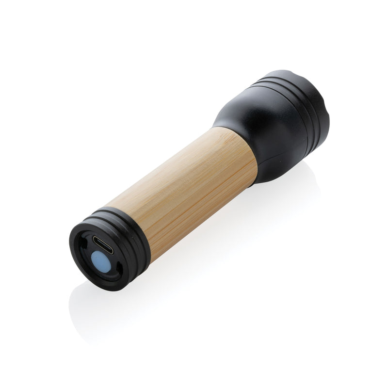 Load image into Gallery viewer, Lucid 1W RCS certified recycled plastic & bamboo torch - Custom Wood Designs