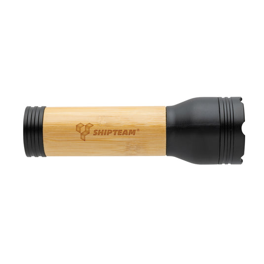 Lucid 3W RCS certified recycled plastic & bamboo torch - Custom Wood Designs
