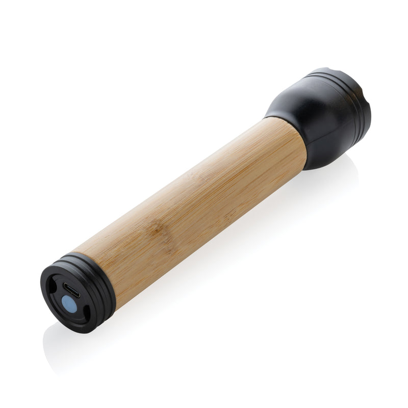 Load image into Gallery viewer, Lucid 5W RCS certified recycled plastic & bamboo torch - Custom Wood Designs