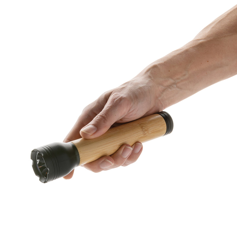 Load image into Gallery viewer, Lucid 5W RCS certified recycled plastic & bamboo torch - Custom Wood Designs