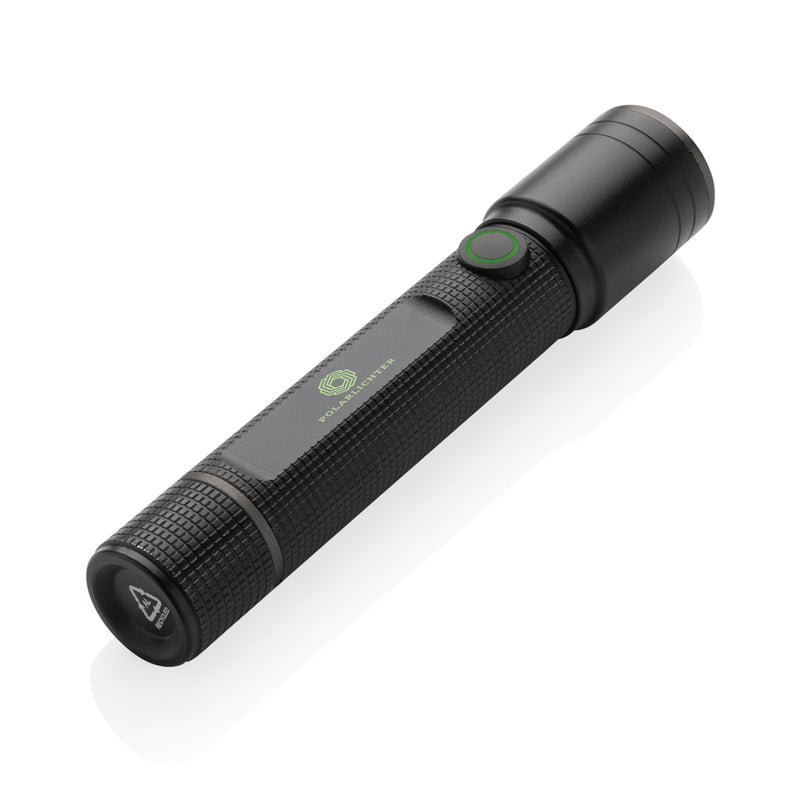 Load image into Gallery viewer, GearX Gear X RCS recycled aluminum USB-rechargeable torch, portable tools and torch with a durable aluminum body and bright LED light.