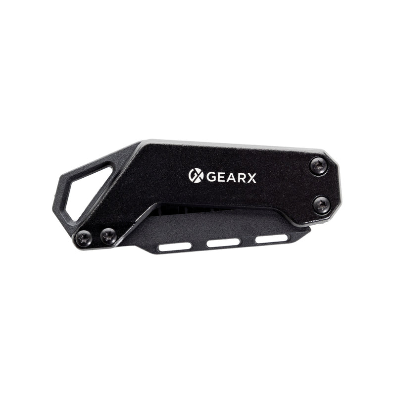 Load image into Gallery viewer, GearX screwdriver tool in black with ergonomic handle, suitable for precision screw tasks, displayed on a plain background.