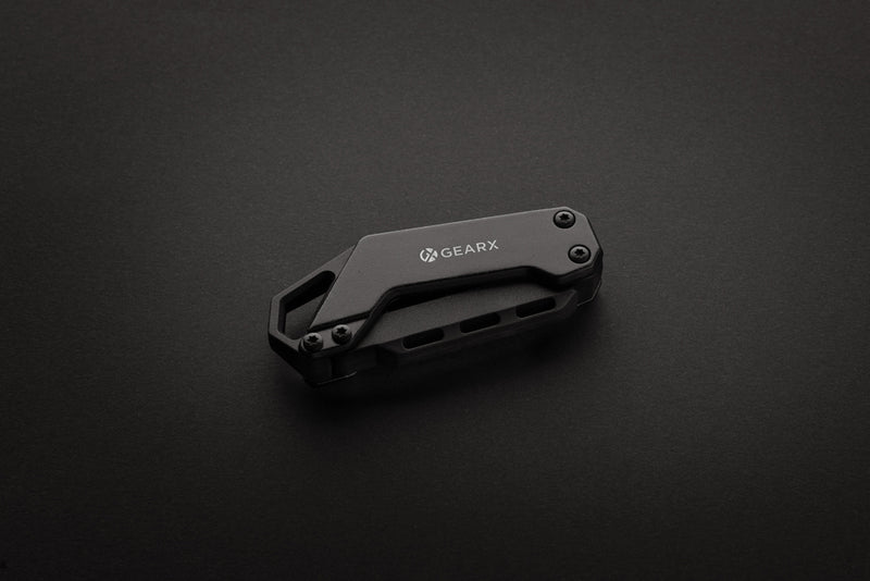 Load image into Gallery viewer, Gear X screwdriver tool from the Tools & Torches collection, shown with a close-up of its ergonomic handle and metal tip.