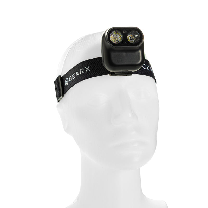 Load image into Gallery viewer, GearX RCS plastic head torch with motion sensor, compact tools and torches for hands-free lighting in various tasks