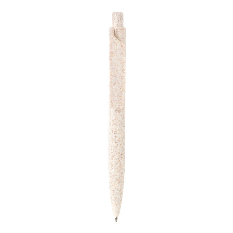 Load image into Gallery viewer, Wheat straw pen from XD Collection, a sustainable writing instrument with a natural wheat straw finish and ergonomic design.