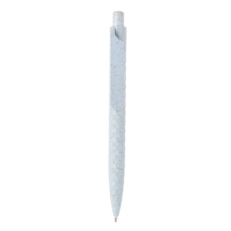 Load image into Gallery viewer, Wheat straw pen from XD Collection, a eco-friendly writing instrument with a natural wheat straw barrel and sleek design.
