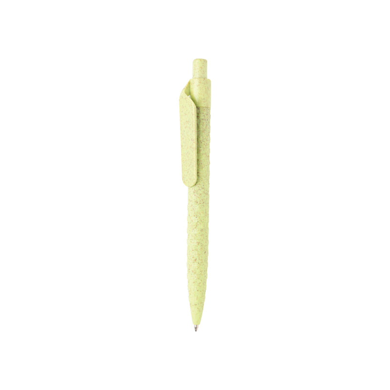 Load image into Gallery viewer, Wheat straw pen from XD Collection, a natural-colored writing instrument made of eco-friendly wheat straw material.