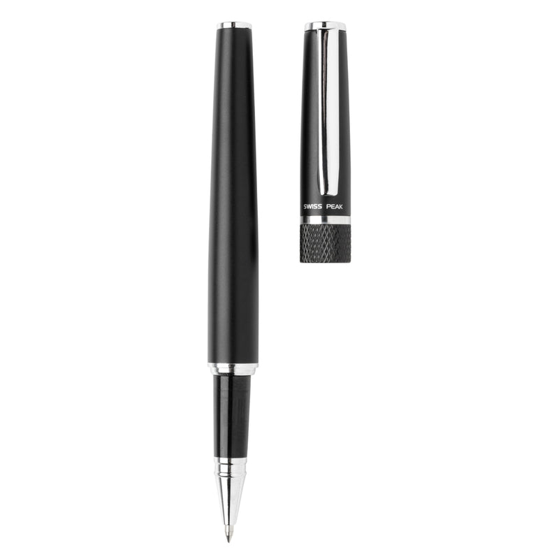 Load image into Gallery viewer, Swiss Peak deluxe pen set with elegant writing instruments featuring sleek design and premium finishes.