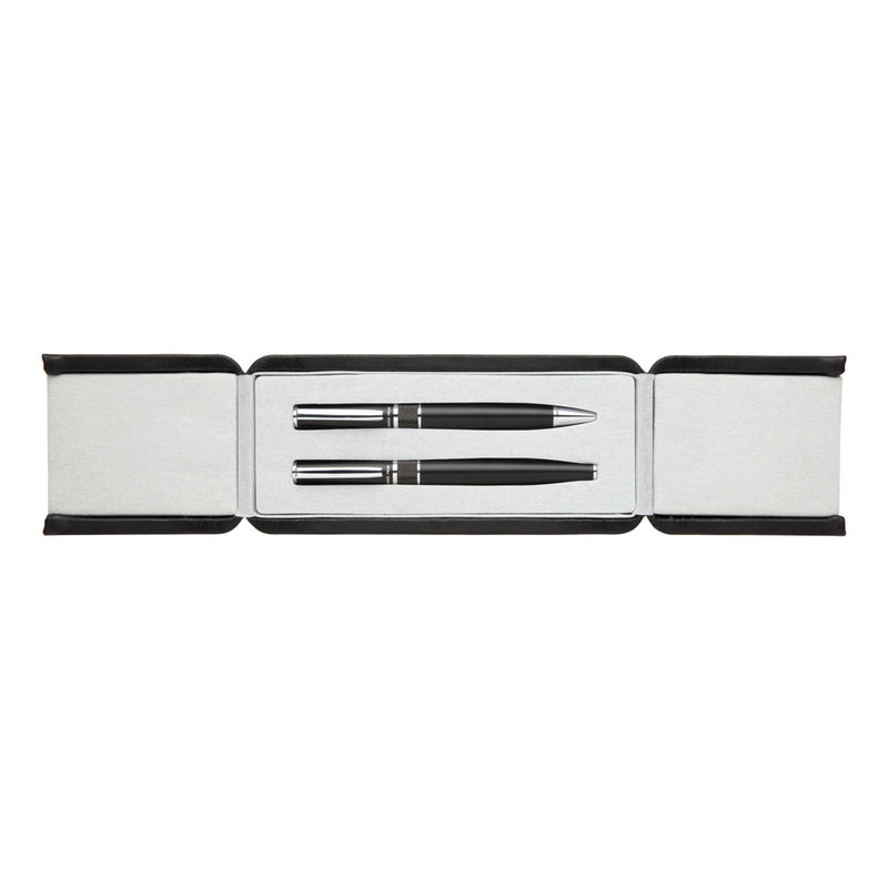 Load image into Gallery viewer, Swiss Peak deluxe pen set featuring elegant writing instruments with sleek design and high-quality craftsmanship.