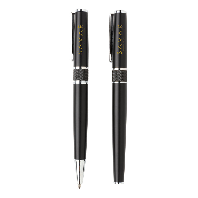 Load image into Gallery viewer, Swiss Peak deluxe pen set featuring elegant writing instruments with sleek design and premium finishes.