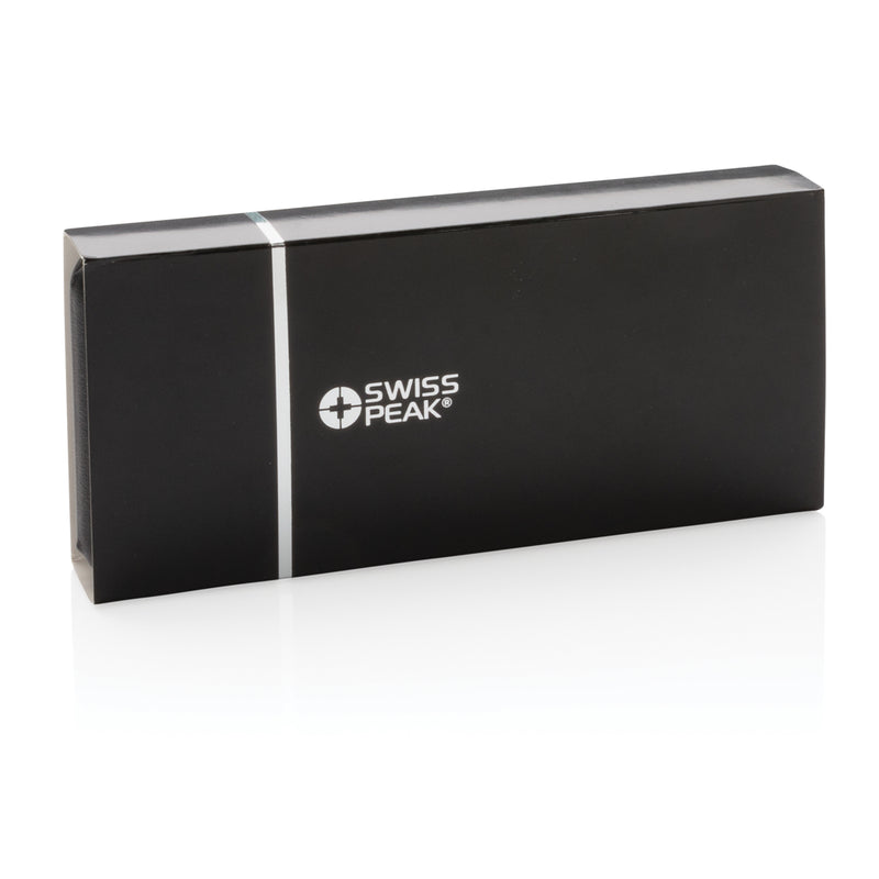 Load image into Gallery viewer, Swiss Peak deluxe pen set featuring elegant writing instruments with sleek design and premium finishes.