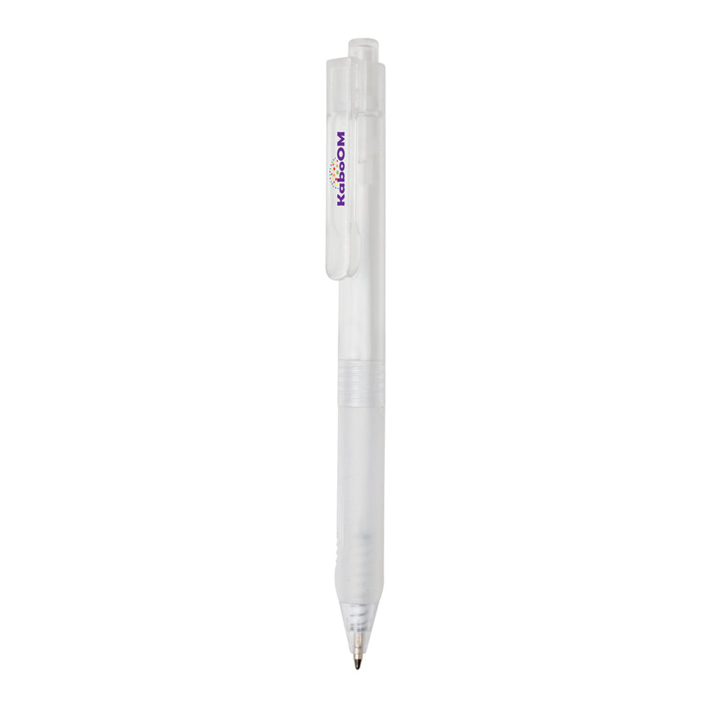 Load image into Gallery viewer, XD Collection X9 frosted pen with silicone grip, a sleek writing instrument with ergonomic design and smooth ink flow.