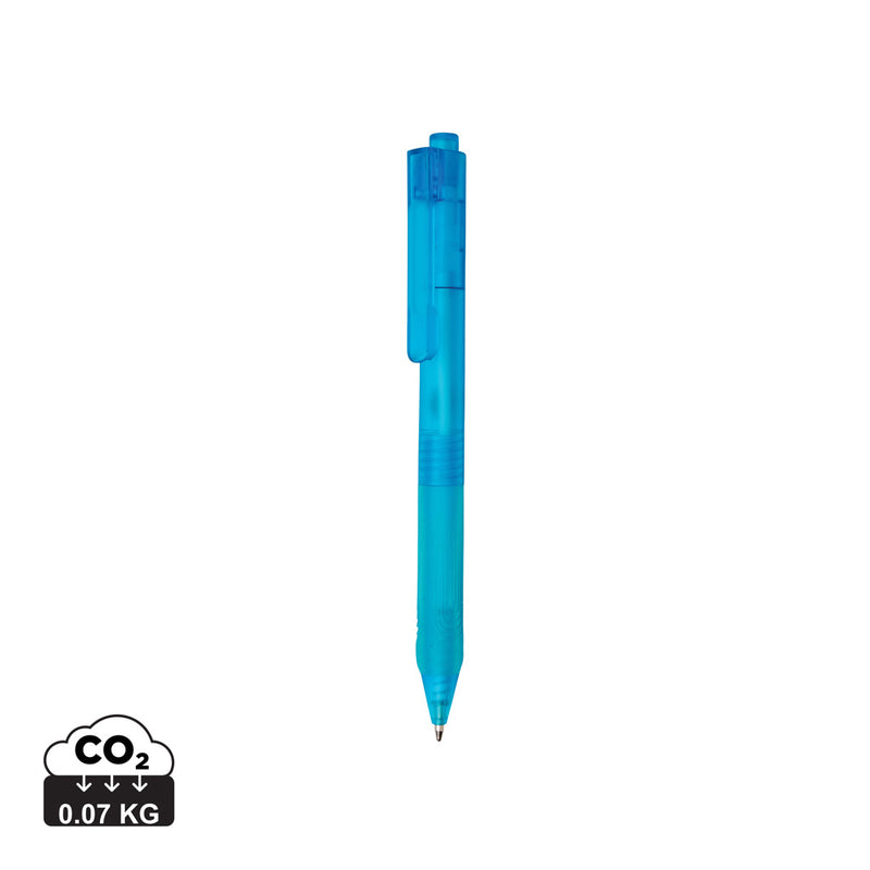Load image into Gallery viewer, XD Collection X9 frosted pen with silicone grip, a sleek writing instrument with comfortable grip and modern design.