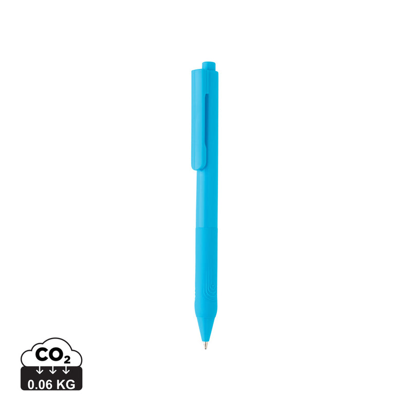 Load image into Gallery viewer, XD Collection X9 solid pen with silicone grip, a black writing instrument with ergonomic design for comfortable writing.