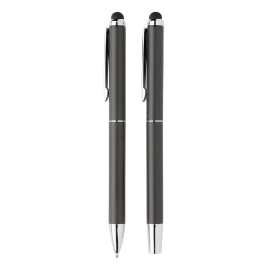 Swiss Peak deluxe pen set in PU pouch - Custom Wood Designs