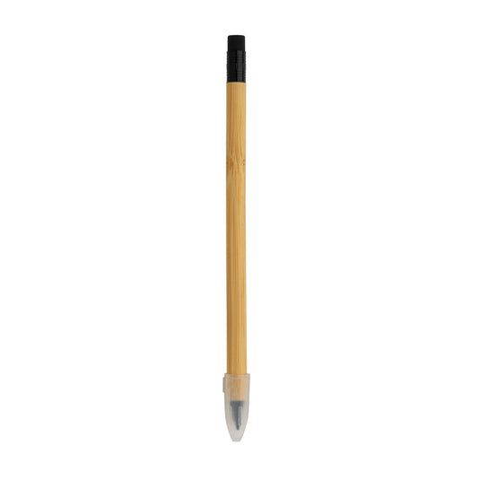 Bamboo infinity pencil with eraser - Custom Wood Designs