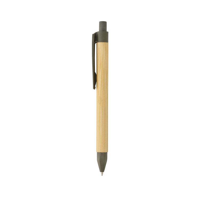 Load image into Gallery viewer, Recycled paper barrel pen from XD Collection, a writing instrument with eco-friendly design and natural textured finish.