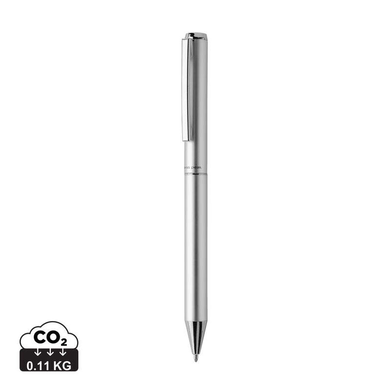 Load image into Gallery viewer, Swiss Peak Cedar RCS certified recycled aluminium pen - Custom Wood Designs