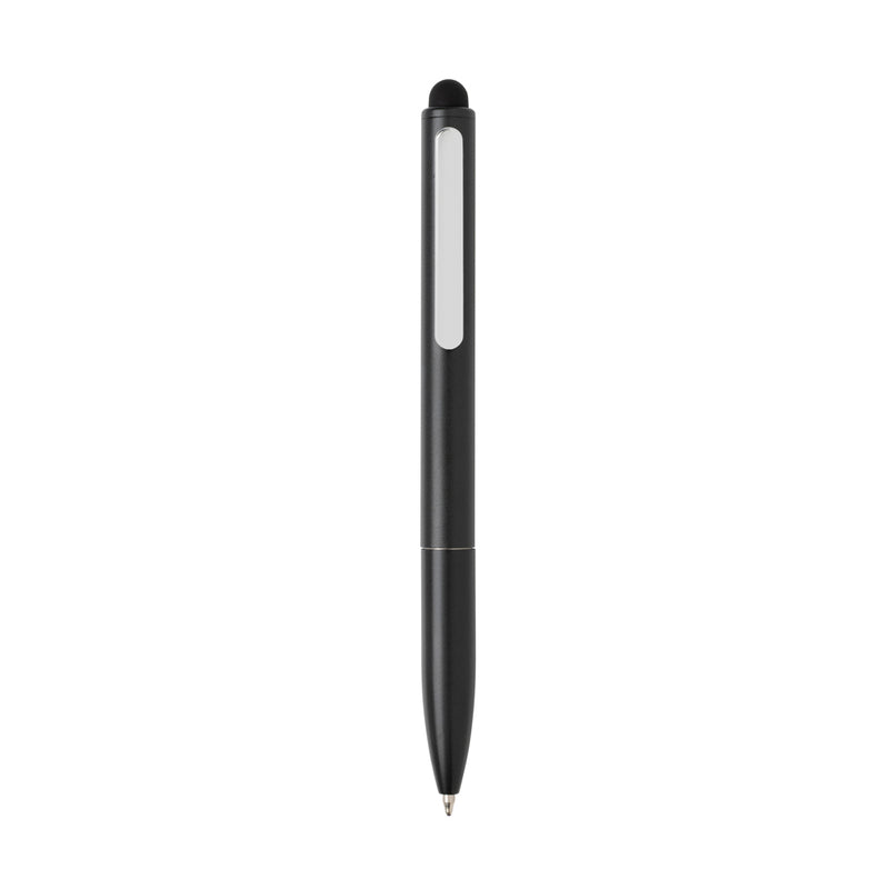 Load image into Gallery viewer, XD Collection Kymi recycled aluminium pen with stylus, a sleek writing instrument with eco-friendly design and metallic finish.