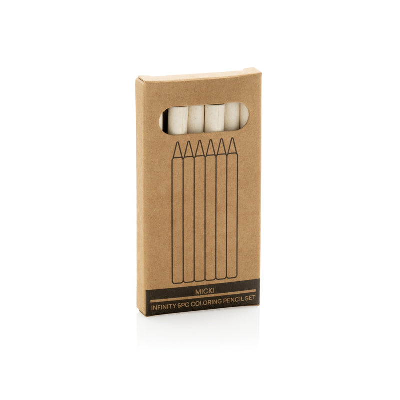 Load image into Gallery viewer, Micki GRS infinity 6pc colouring pencil set - Custom Wood Designs