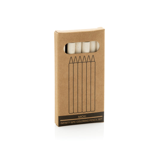 Micki GRS infinity 6pc colouring pencil set - Custom Wood Designs