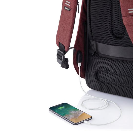 Bobby Hero Regular, Anti-theft backpack - Custom Wood Designs