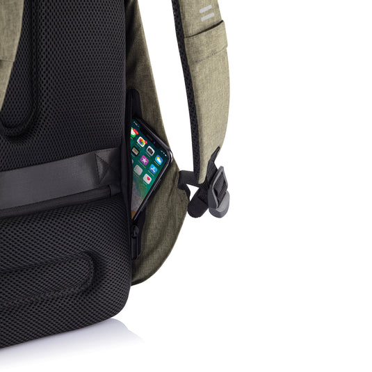 Bobby Hero Regular, Anti-theft backpack - Custom Wood Designs