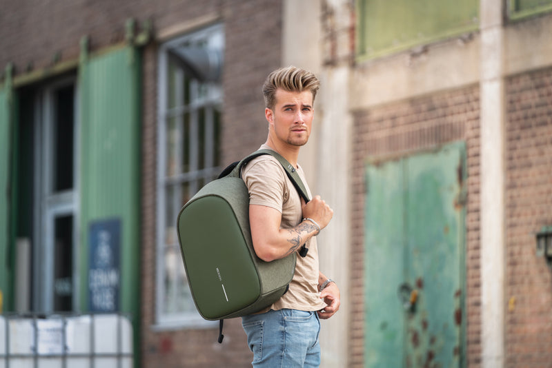Load image into Gallery viewer, Bobby Hero Regular, Anti-theft backpack - Custom Wood Designs