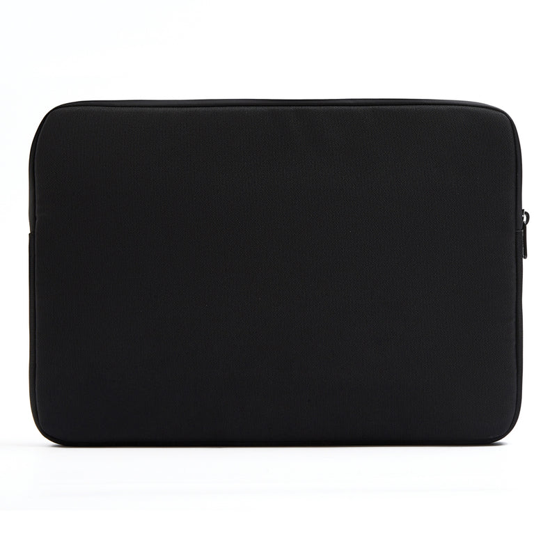 Load image into Gallery viewer, XD Design 14-inch laptop sleeve in sleek black fabric, designed for protection and easy carrying.
