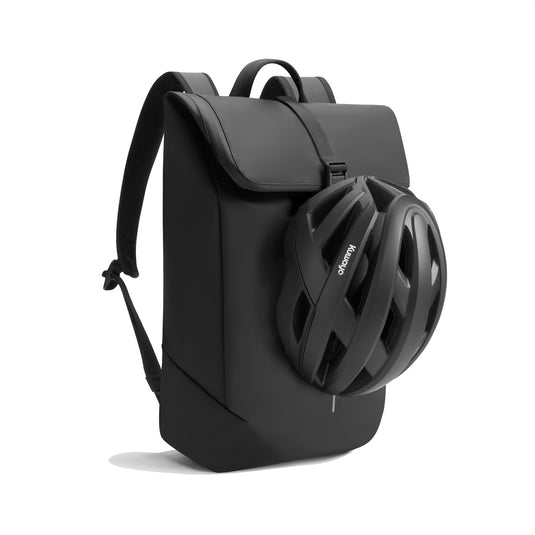 Urban Water Resistant Flap-top Backpack - Custom Wood Designs