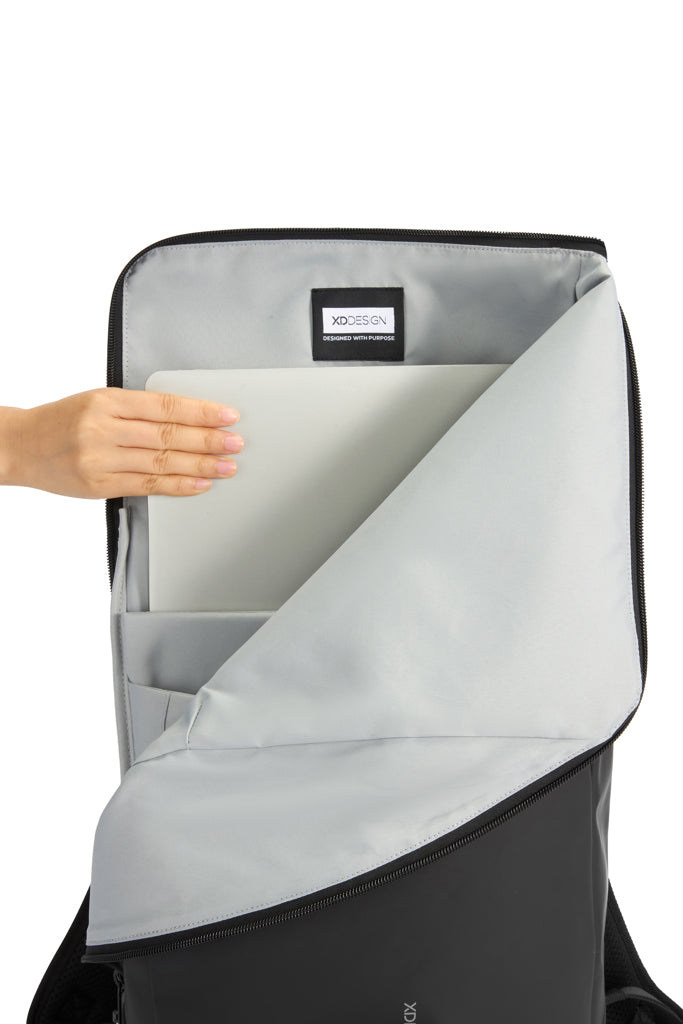 Load image into Gallery viewer, Urban Water Resistant Flap-top Backpack - Custom Wood Designs