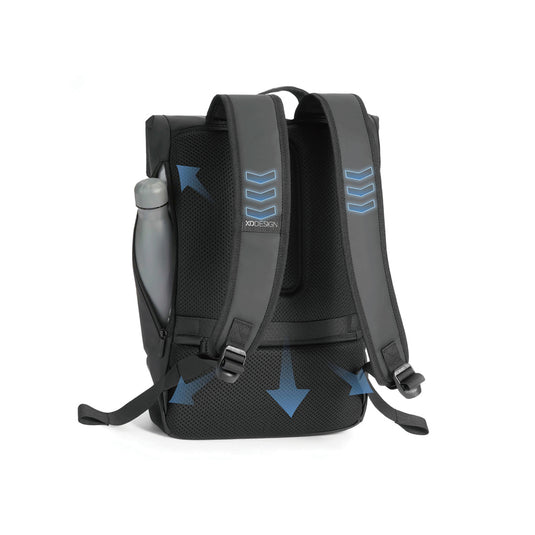 Urban Water Resistant Flap-top Backpack - Custom Wood Designs