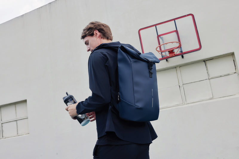 Load image into Gallery viewer, Urban Water Resistant Flap-top Backpack - Custom Wood Designs