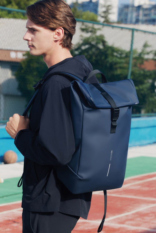 Urban Water Resistant Flap-top Backpack - Custom Wood Designs