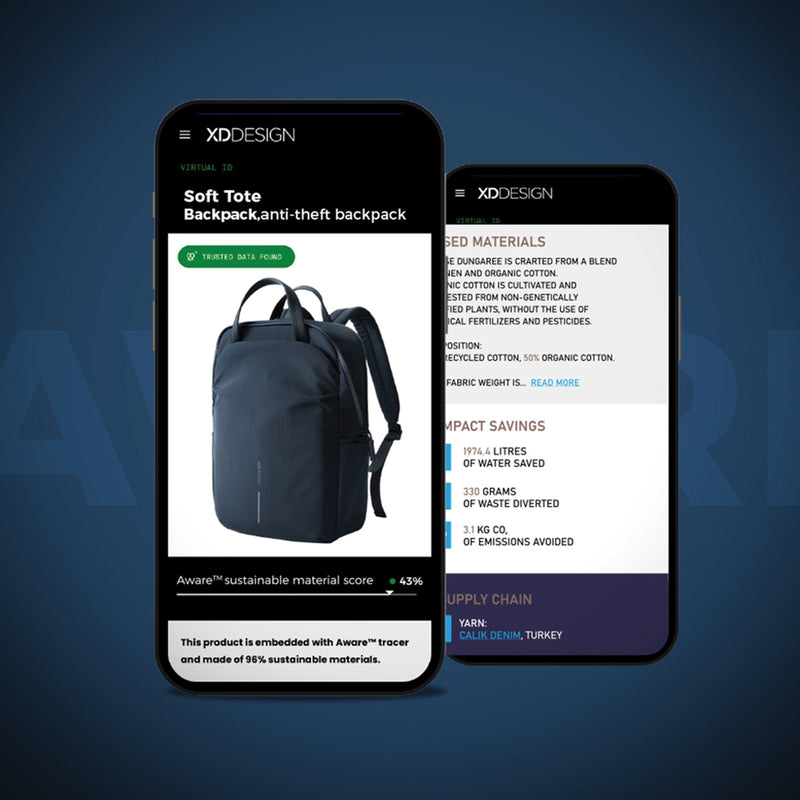 Load image into Gallery viewer, XD Design Soft Tote Backpack - Custom Wood Designs