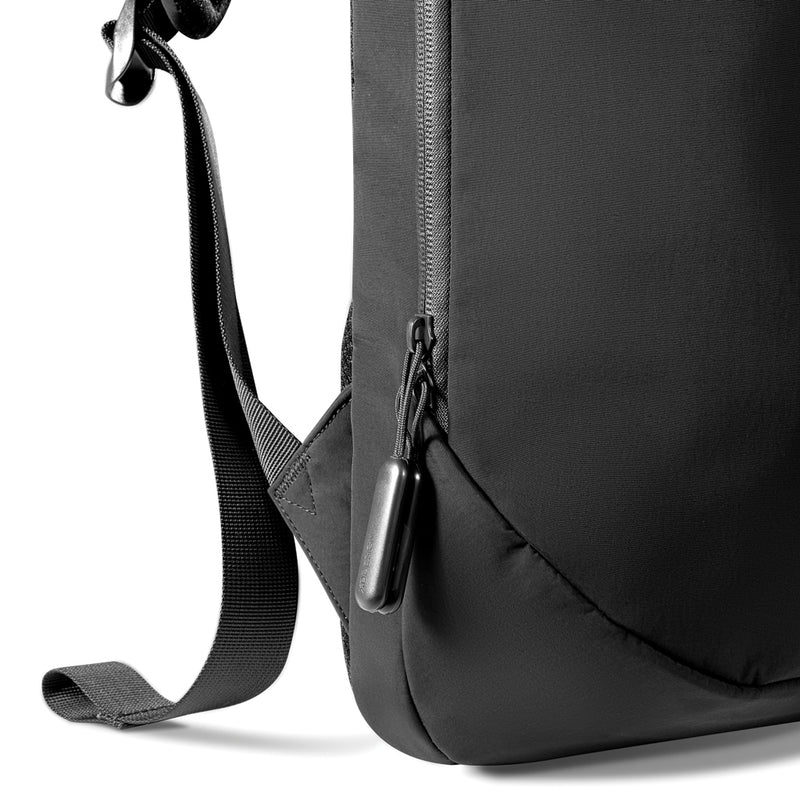 Load image into Gallery viewer, XD Design Bobby Air backpack in black with padded straps and multiple compartments, designed for travel and everyday use.