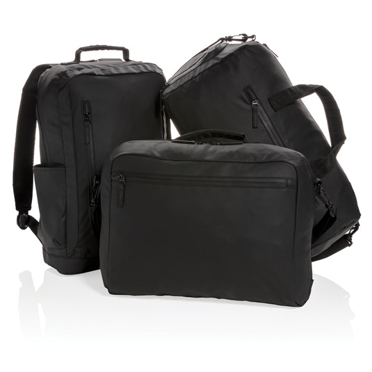 Fashion black weekend bag PVC free - Custom Wood Designs