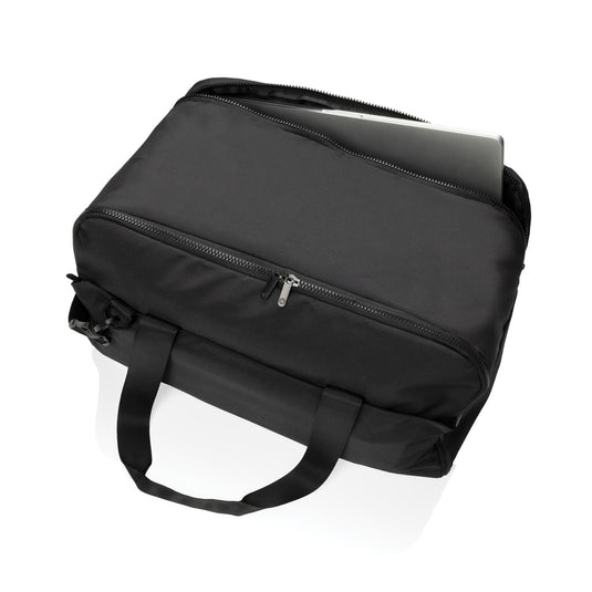 Swiss Peak Aware™ RPET 15.6 inch laptop weekend bag - Custom Wood Designs