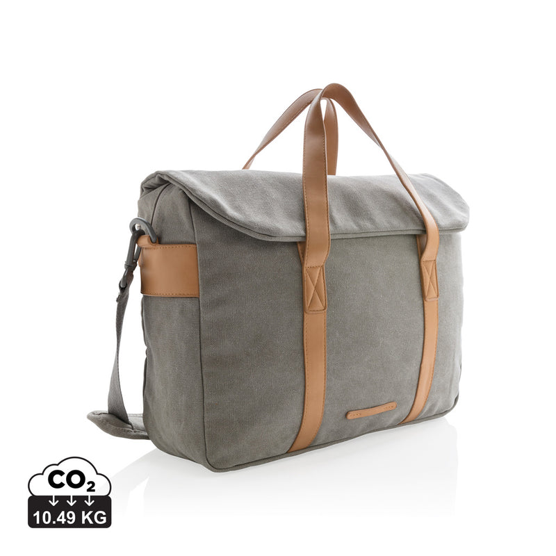 Load image into Gallery viewer, Canvas laptop bag PVC free - Custom Wood Designs