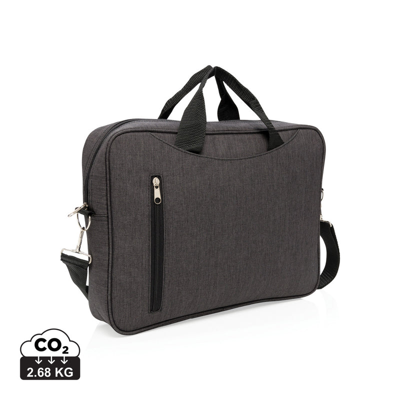 Load image into Gallery viewer, XD Collection classic 15-inch laptop bag with adjustable strap and multiple compartments, designed for stylish travel and work.
