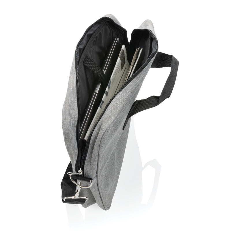 Load image into Gallery viewer, Classic 15-inch laptop bag by XD Collection, featuring durable fabric and a sleek design for travel and daily use.