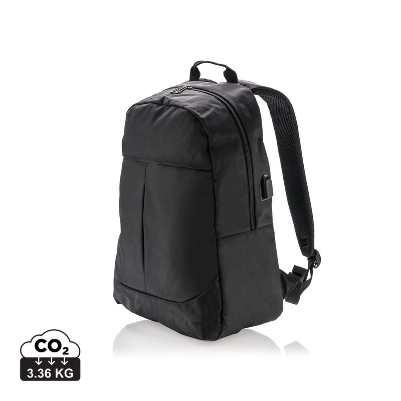 Load image into Gallery viewer, Power USB laptop backpack - Custom Wood Designs
