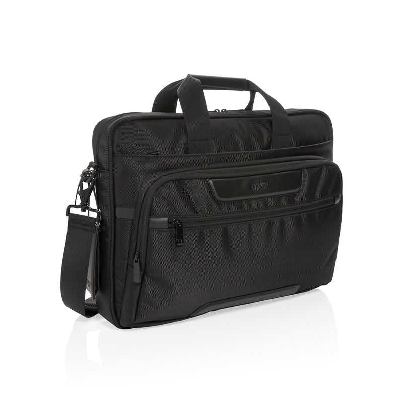 Load image into Gallery viewer, RFID 15.6" Laptop Bag - Custom Wood Designs