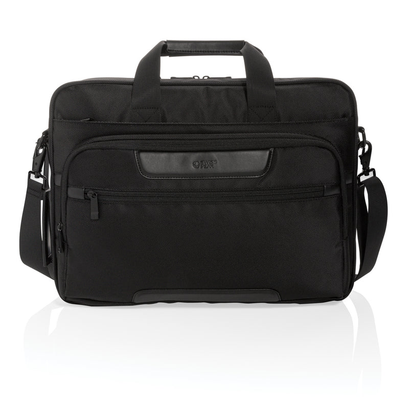 Load image into Gallery viewer, RFID 15.6" Laptop Bag - Custom Wood Designs